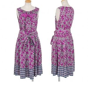 MWOT silk Marc by Marc Jacobs belted dress with bow.